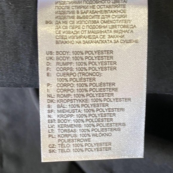 NWOT ADIDAS Structured, Climalite/stay cool/dry, Black Chino Pant size 34/30 - Picture 7 of 8